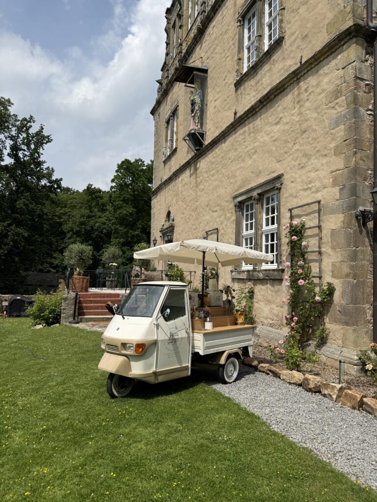 Piaggio Ape Baristaaufbau